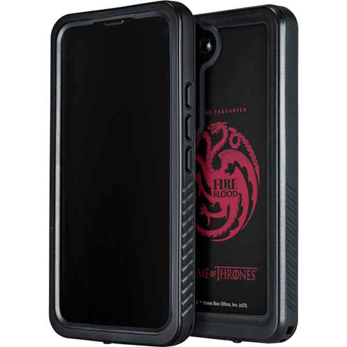 Game of Thrones: House Targaryen Galaxy S24 Waterproof Case